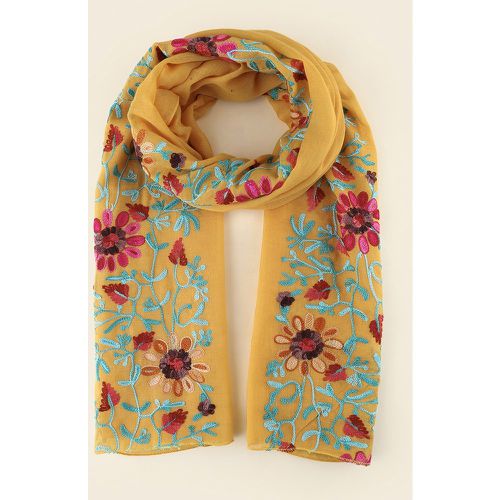 Foulard avec broderies - SHEIN - Modalova