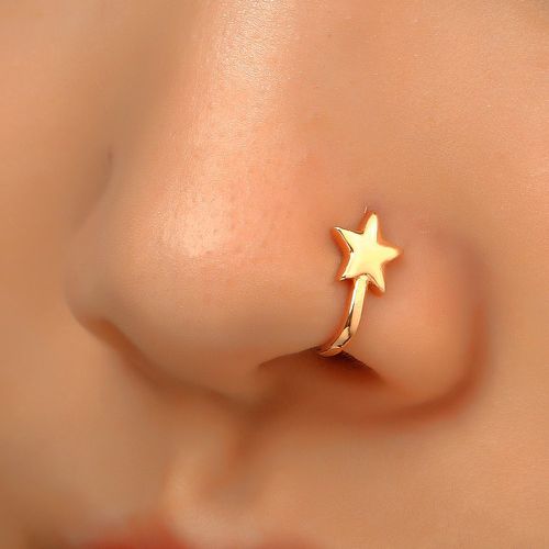 Piercing à nez à détail étoile - SHEIN - Modalova
