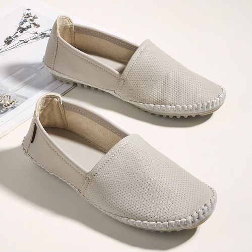 Chaussures plates texturées à couture - SHEIN - Modalova