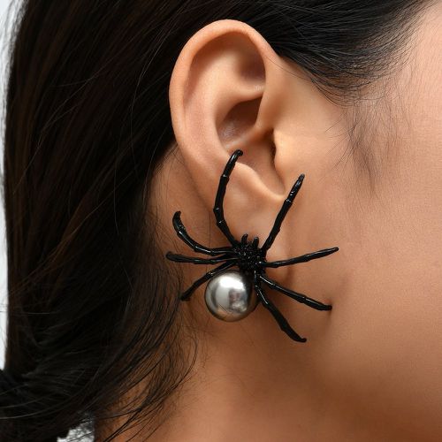 Clous d'oreilles halloween à détail araignée - SHEIN - Modalova
