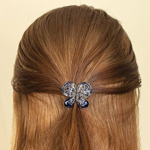 Griffe à cheveux à strass à détail papillon - SHEIN - Modalova