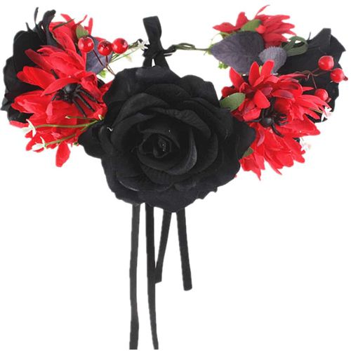 Bandeau pour cheveux à fleur halloween - SHEIN - Modalova