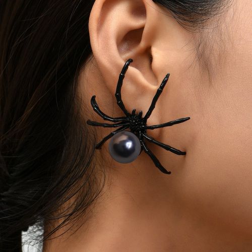 Clous d'oreilles halloween araignée - SHEIN - Modalova