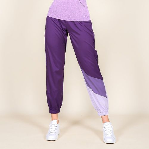 Pantalon de sport avec blocs de couleurs - SHEIN - Modalova