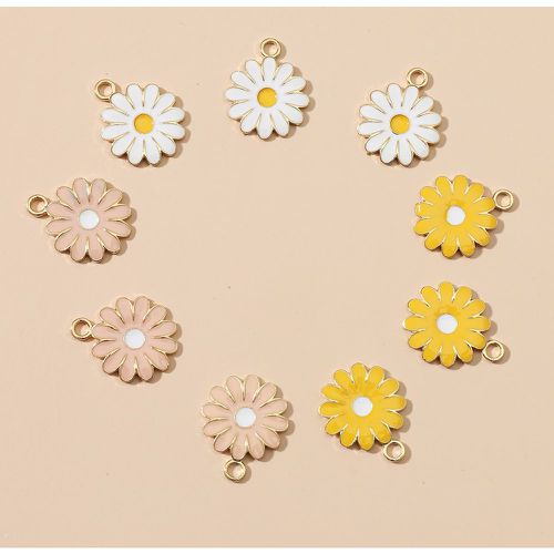 Pièces Accessoire de bijoux DIY à pendentif fleur - SHEIN - Modalova