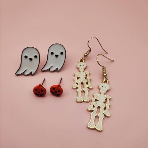 Paires Boucles d'oreilles fantôme Halloween - SHEIN - Modalova