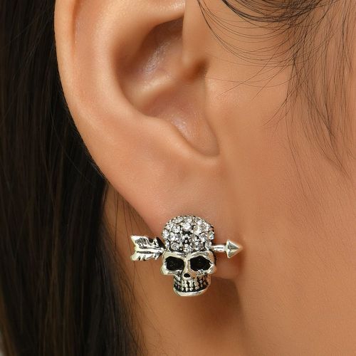 Boucles d'oreilles crâne d'Halloween - SHEIN - Modalova