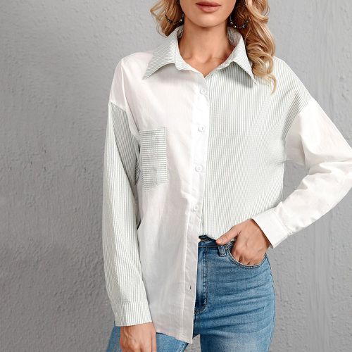 Blouse à rayures - SHEIN - Modalova