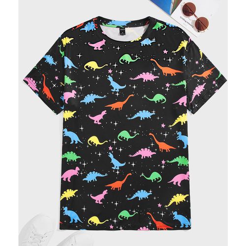 T-shirt dinosaure et imprimé étoile - SHEIN - Modalova