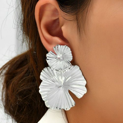 Boucles d'oreilles design fleur - SHEIN - Modalova