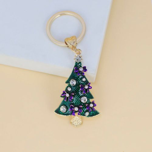 Porte-clés à arbre Noël métallique - SHEIN - Modalova