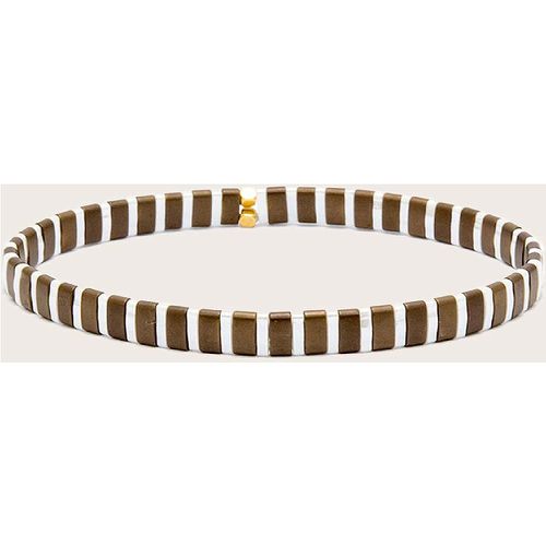 Bracelet perlé bicolore - SHEIN - Modalova