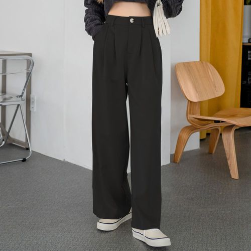 Pantalon tailleur taille haute ample - SHEIN - Modalova