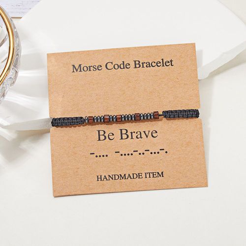 Bracelet tressé minimaliste - SHEIN - Modalova