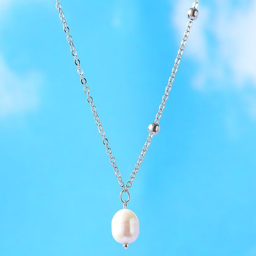 Collier avec pendentif perle - SHEIN - Modalova