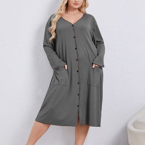Robe de nuit avec poche - SHEIN - Modalova