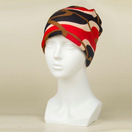 Bonnet en tricot à blocs de couleurs - SHEIN - Modalova