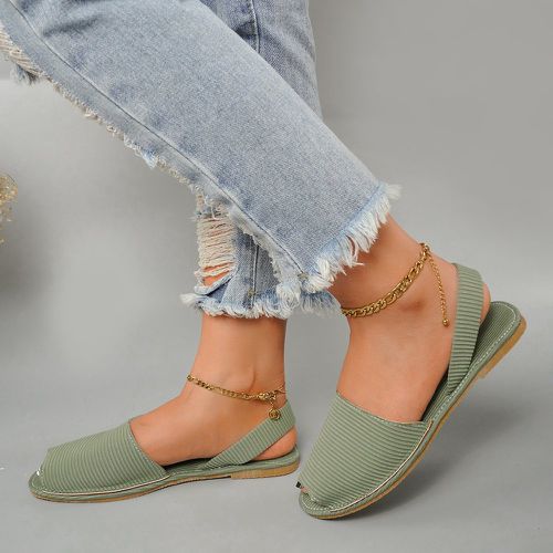 Sandales à bride arrière minimaliste - SHEIN - Modalova