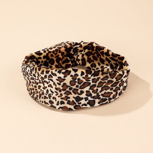 Bandeau pour cheveux léopard - SHEIN - Modalova