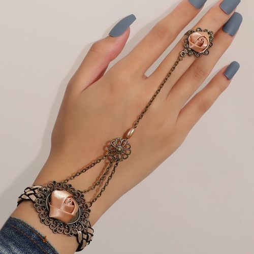 Bracelet à doigt rose - SHEIN - Modalova