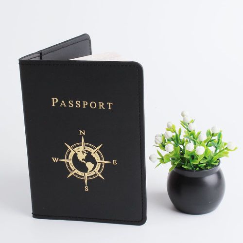 Coque à passeport pliable lettre - SHEIN - Modalova