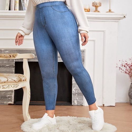 Pantalon moulant taille haute - SHEIN - Modalova
