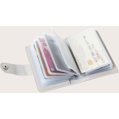 Porte-cartes minimaliste à bouton - SHEIN - Modalova