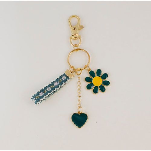 Porte-clés fleur et cœur - SHEIN - Modalova