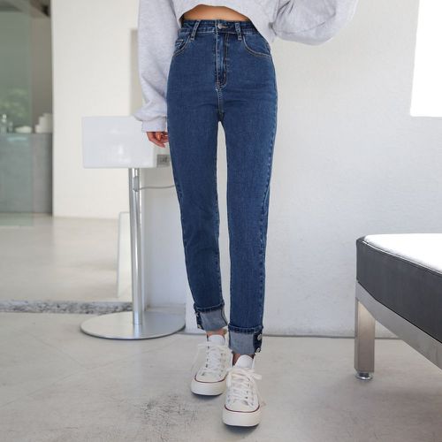 Jean skinny taille haute unicolore - SHEIN - Modalova