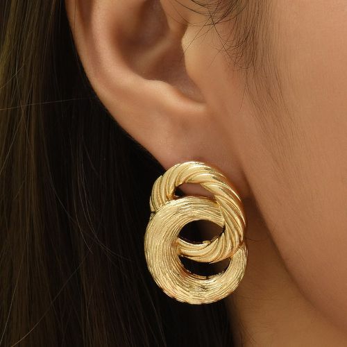Pendants d'oreilles minimaliste cercle - SHEIN - Modalova