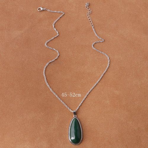 Collier avec pendentif goutte d'eau - SHEIN - Modalova