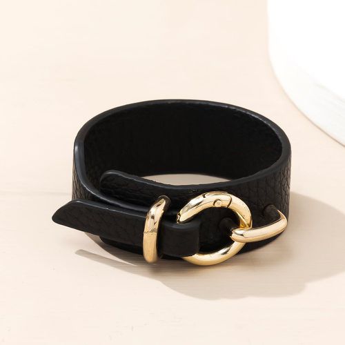 Bracelet à détail anneau en cuir PU - SHEIN - Modalova