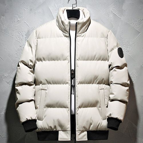 Manteau d'hiver à poche à col montant zippé - SHEIN - Modalova
