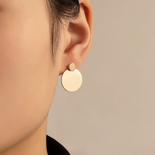 Boucles d'oreilles à design disque - SHEIN - Modalova