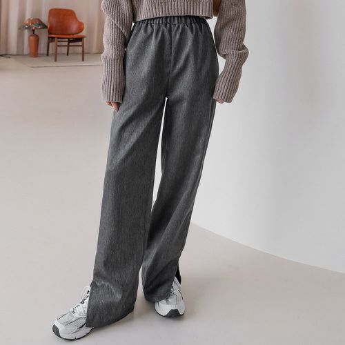 Pantalon taille élastique fendu - SHEIN - Modalova
