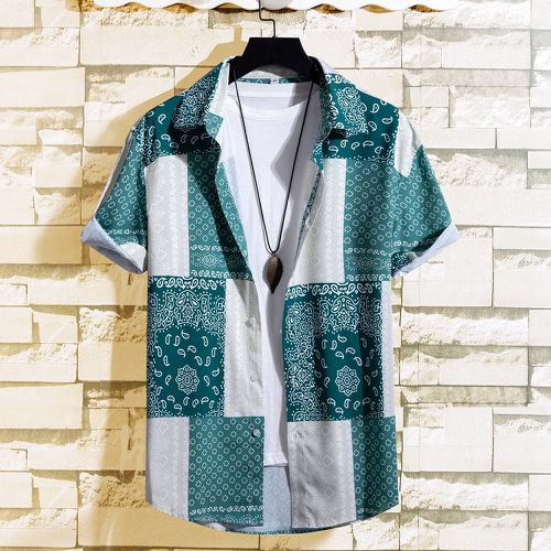 Chemise à imprimé foulard (sans t-shirt) - SHEIN - Modalova