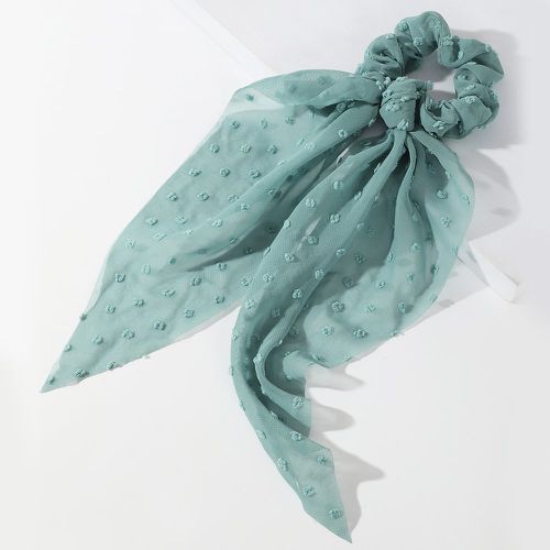 Élastique avec foulard pour cheveux duveteux pois - SHEIN - Modalova