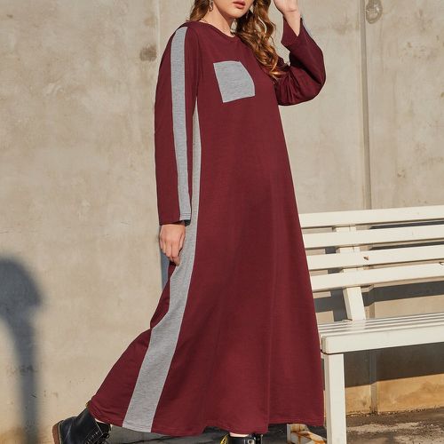 Robe à blocs de couleurs avec poche - SHEIN - Modalova