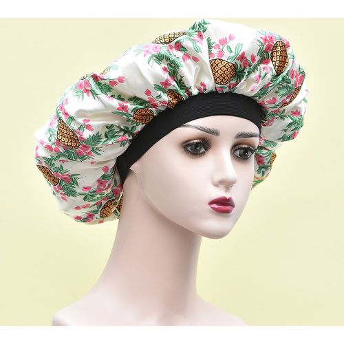 Bonnet de cheveux fleuri & à imprimé ananas - SHEIN - Modalova