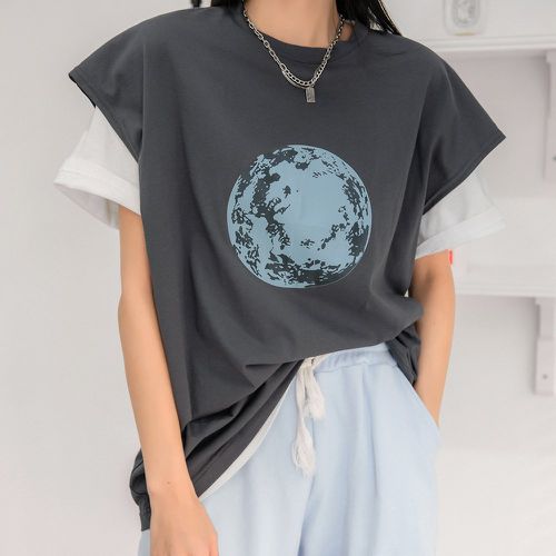 T-shirtss Casual graphique - SHEIN - Modalova