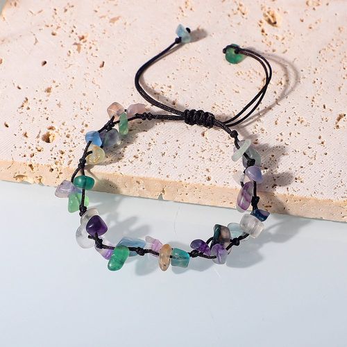 Bracelet de couleur aléatoire à perles - SHEIN - Modalova