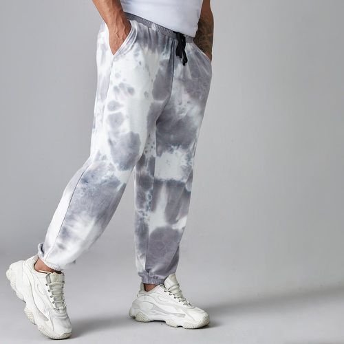 Pantalon de jogging tie dye à cordon à poche - SHEIN - Modalova