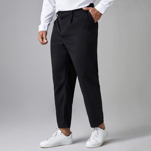 Homme Pantalon à poche à plis - SHEIN - Modalova