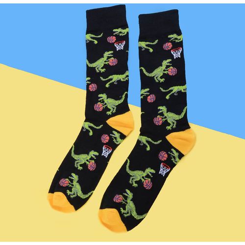 Chaussettes à motif dinosaure dessin animé - SHEIN - Modalova