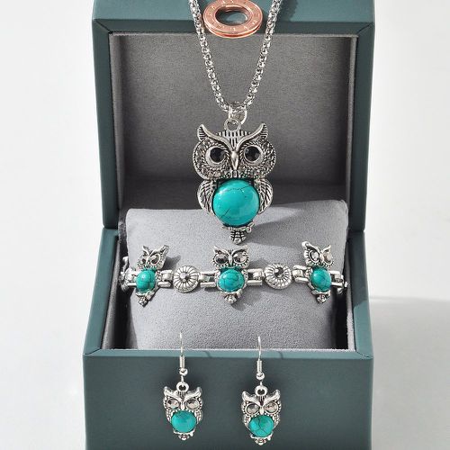 Pièces Set de bijoux à détail hibou - SHEIN - Modalova