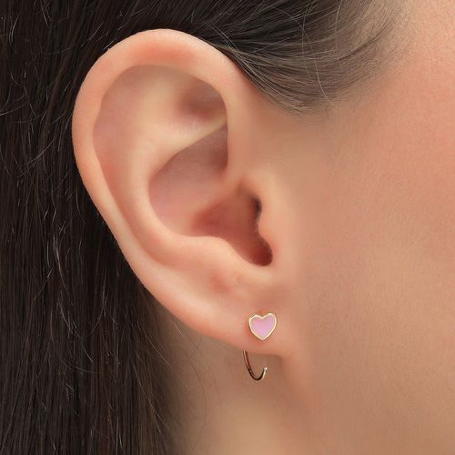 Boucles d'oreilles à détail cœur - SHEIN - Modalova