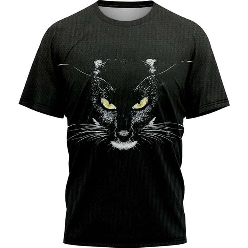 T-shirt à imprimé léopard 3D - SHEIN - Modalova