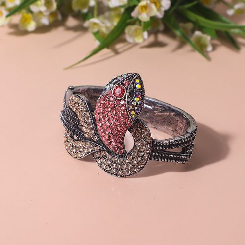 Bracelet à strass à détail serpent - SHEIN - Modalova