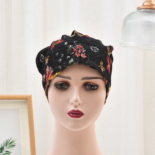 Bonnet à imprimé fleur - SHEIN - Modalova