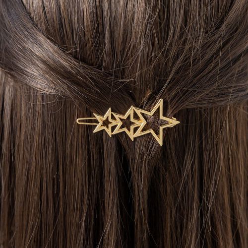 Pince à cheveux minimaliste à détail étoile - SHEIN - Modalova